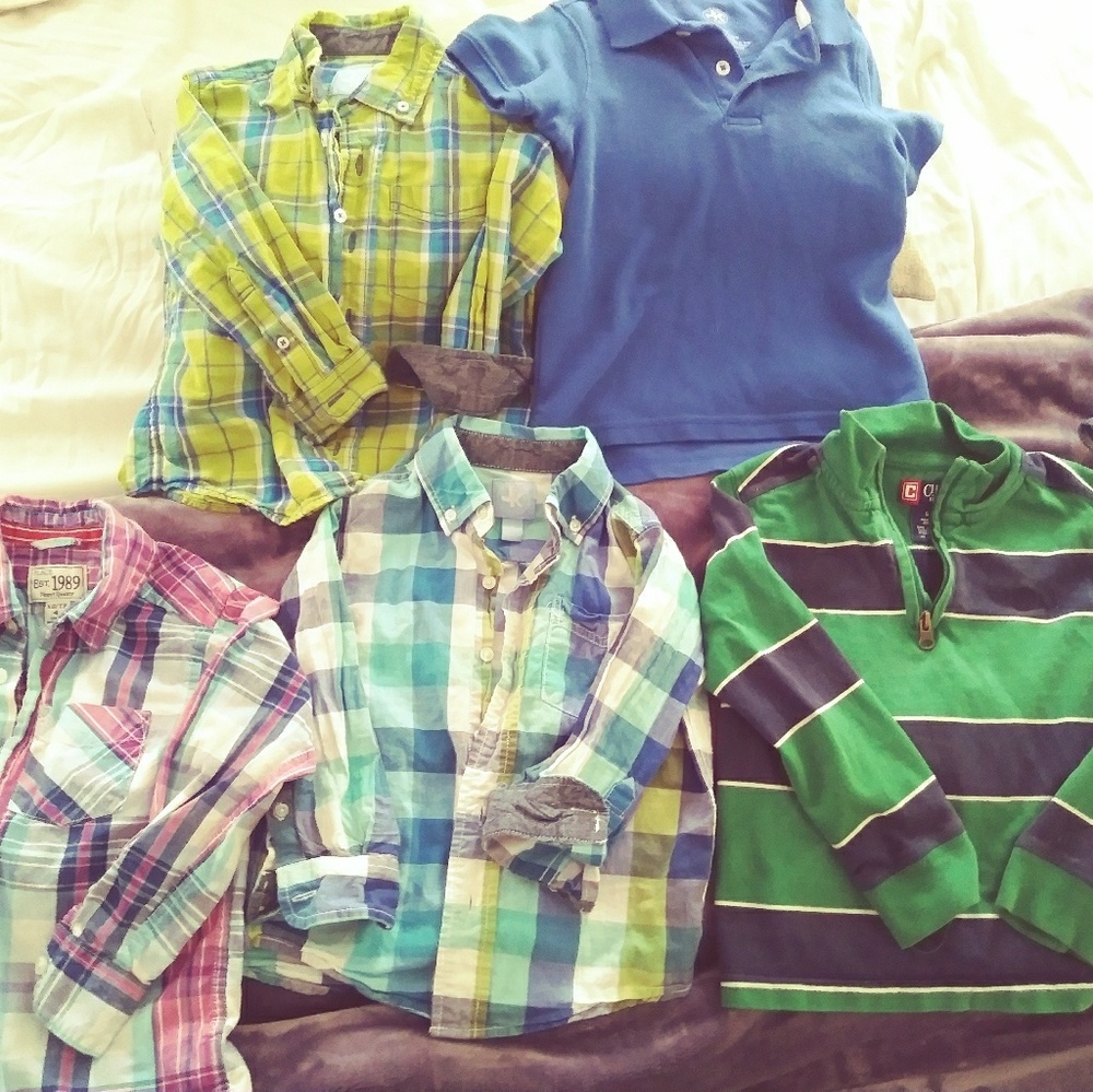 Boys preppy shirt bundle